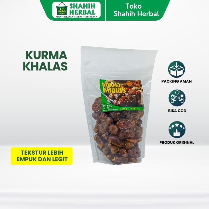 

KURMA MANIS KHALAS EMPUK DAN LEGIT 1kg