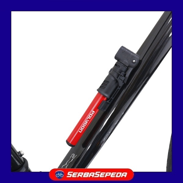 Polygon Pompa Mini MP-01 Sepeda Portable 100PSI AV/FV