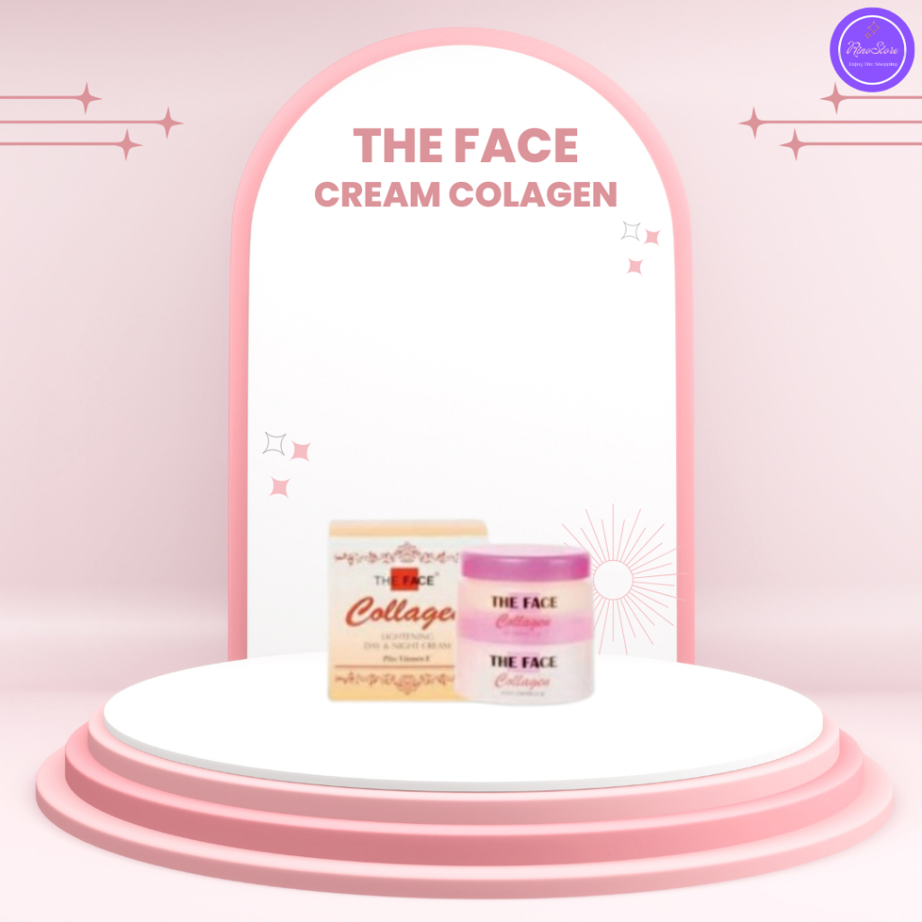 THE FACE CREAM COLAGEN SUSUN ORIGINAL BPOM - CREAM COLLAGEN THE FACE BPOM