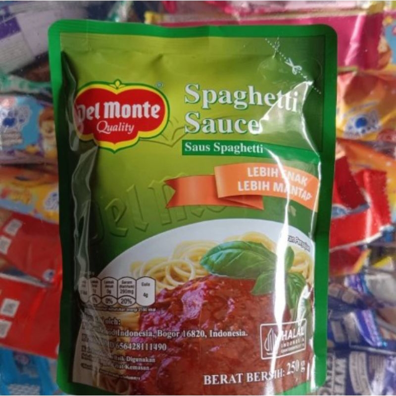 

Saus Spaghetti Delmonte 250 Gram