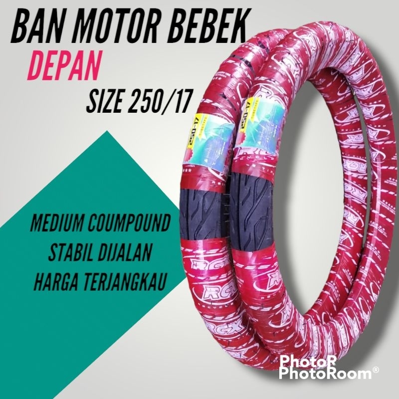 Ban depan Motor Supra Revo Jupiter Vega ukuran 250/17