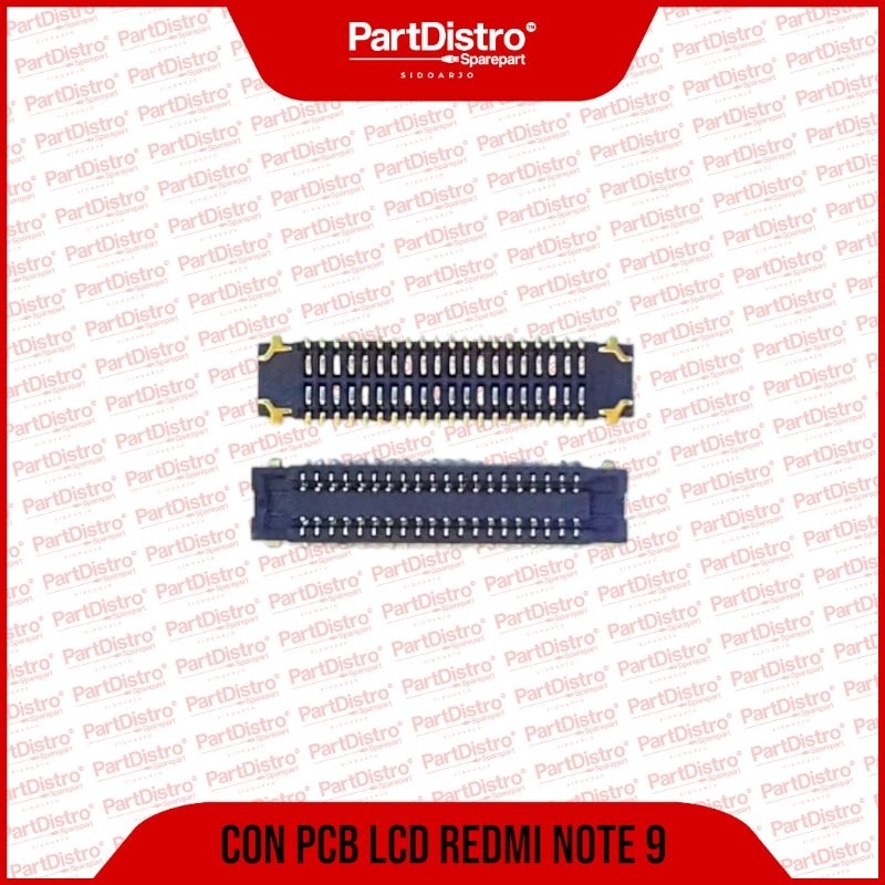 KONEKTOR PCB LCD REDMI NOTE 8