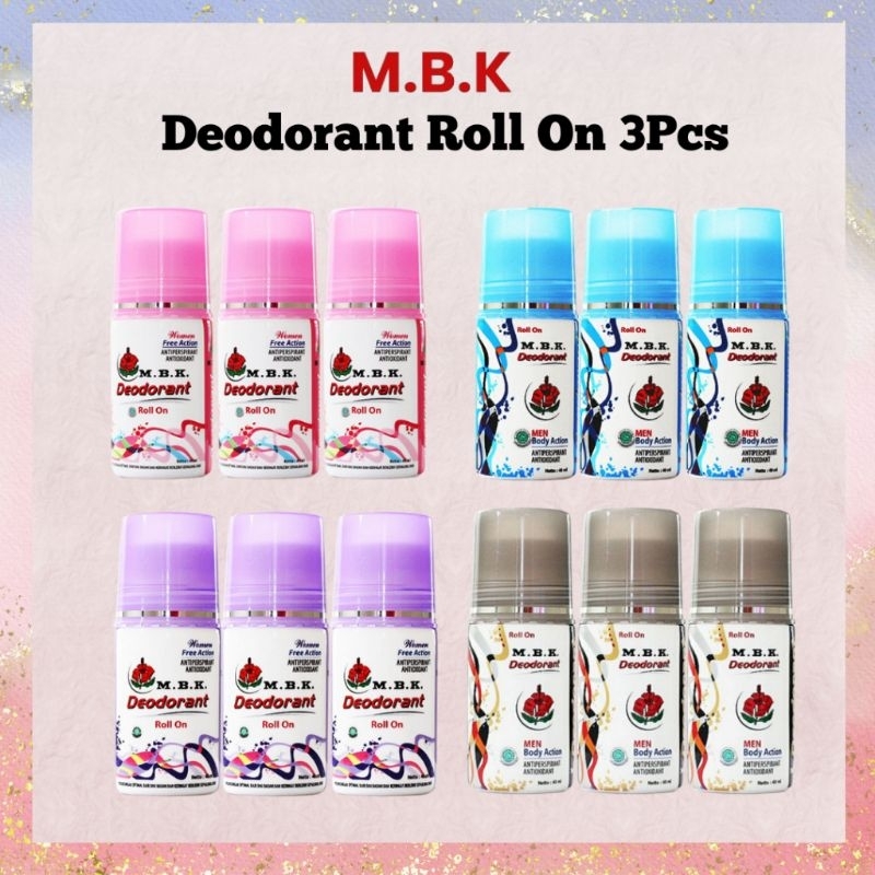 MBK DEODORANT ROLL ON 40ML ORI BPOM