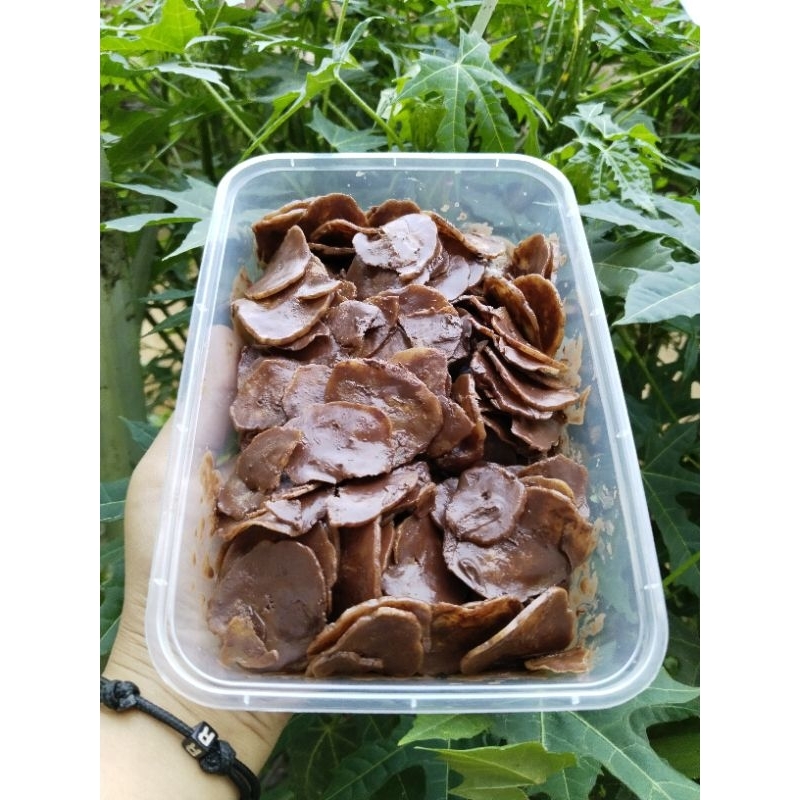 

keripik pisang coklat lumer
