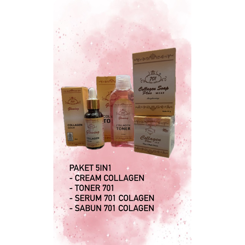 collagen paket 5in1 cream collagen 701