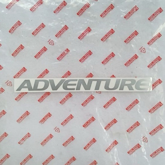 Stiker adventure terios ori