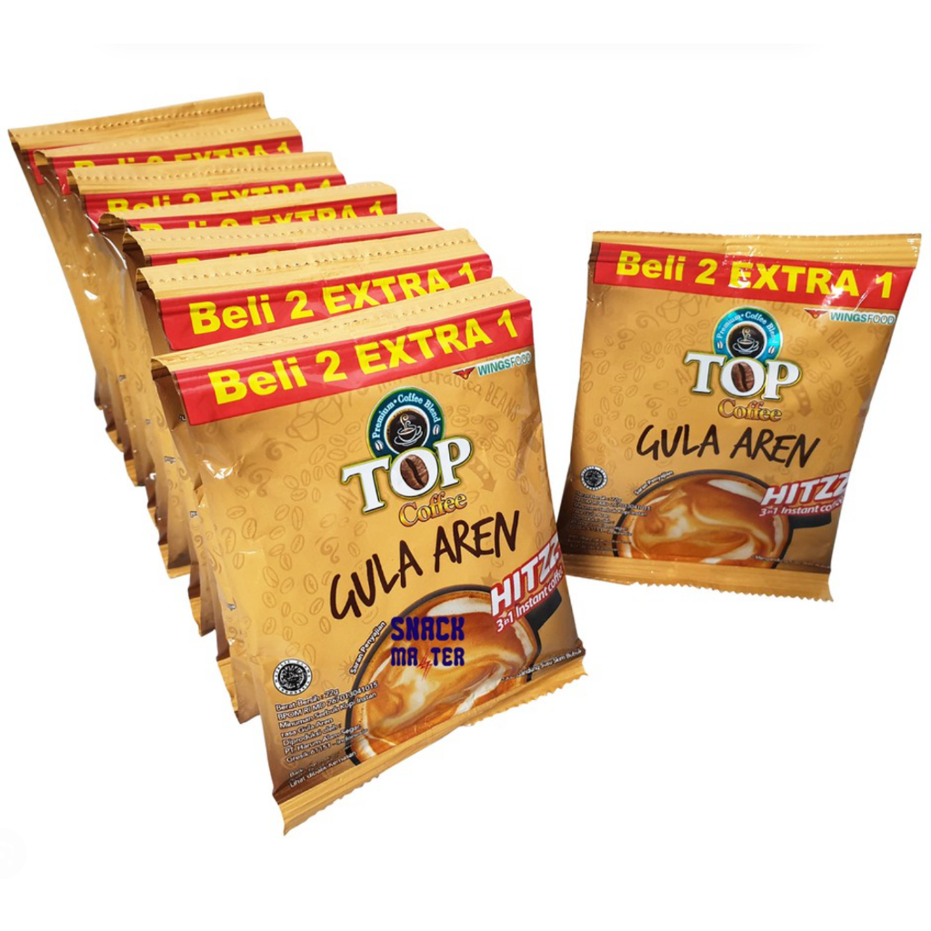 

®LARISHEPI® TOP COFFEE TOP KOPI Gula Aren 22g x 9 Sachets | EXP 2026