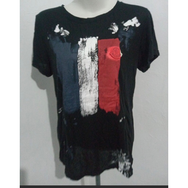 moncler flag t shirt rare