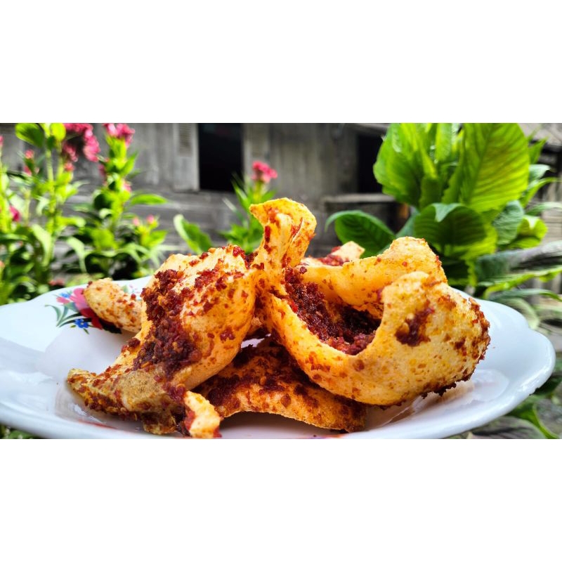 

Kerupuk kulit sapi asli 100%