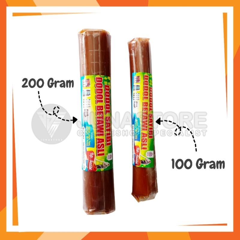 

Dodol betawi original bapak satibi