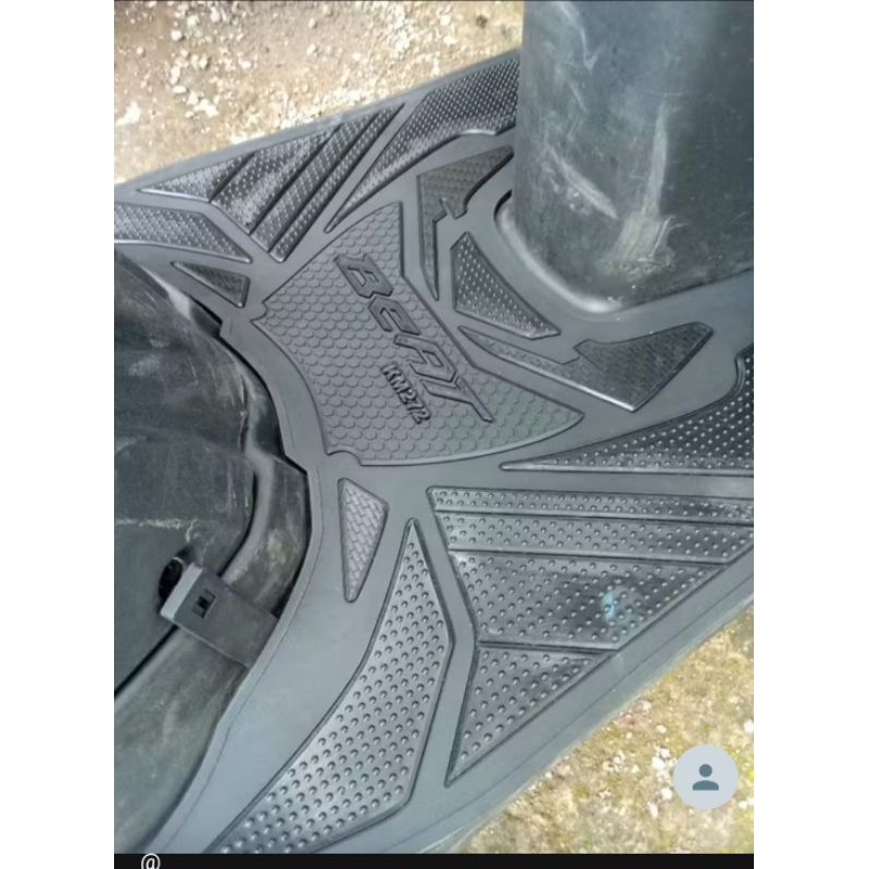 Aksesoris Motor Beat Karbu - Karpet Motor Beat 2008 sd 2012 - Karpet Beat Karbu