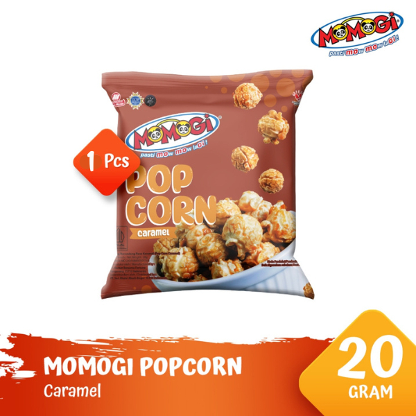 

MOMOGI Popcorn Rasa Caramel [Karamel] / Butter [Mentega] Snack Makanan Ringan @20 gr