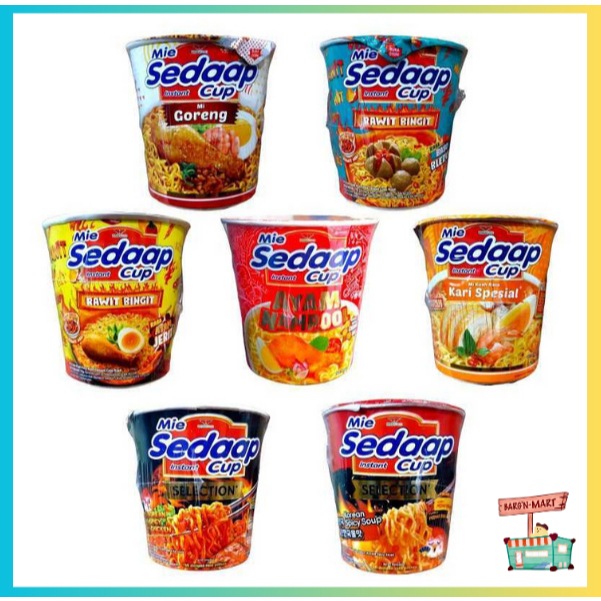 

Mie Sedaap Cup All Varian 75gr