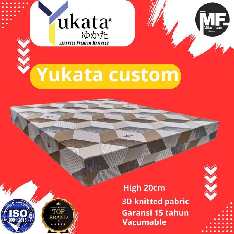 Kasur busa yukata Lantai Busa Murah Tempat tidur Matras Kasur busa 140x200 160x200 180x200 120x200