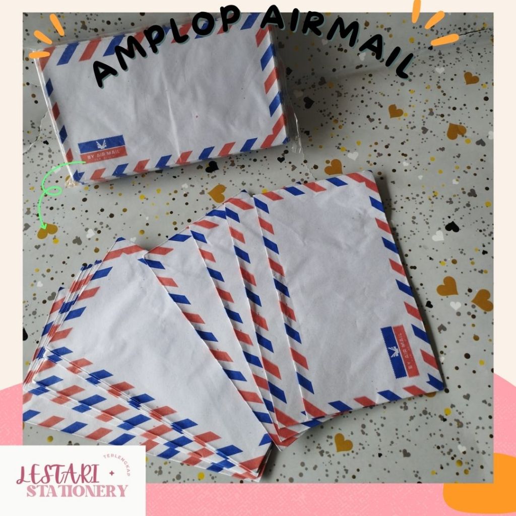 

Amplop Airmail | Amplop Duit | Amplop Undangan | Amplop Murah | Lestari Stationery