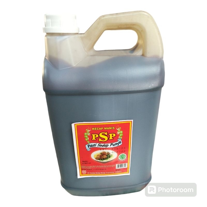 

Kecap Manis PSP 4.5 kg Produk Singkawang