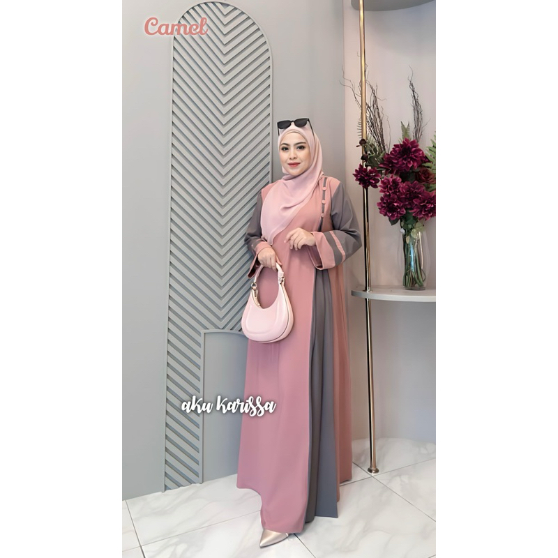 Rosdiana dress Aku karissa / Gamis aku karissa