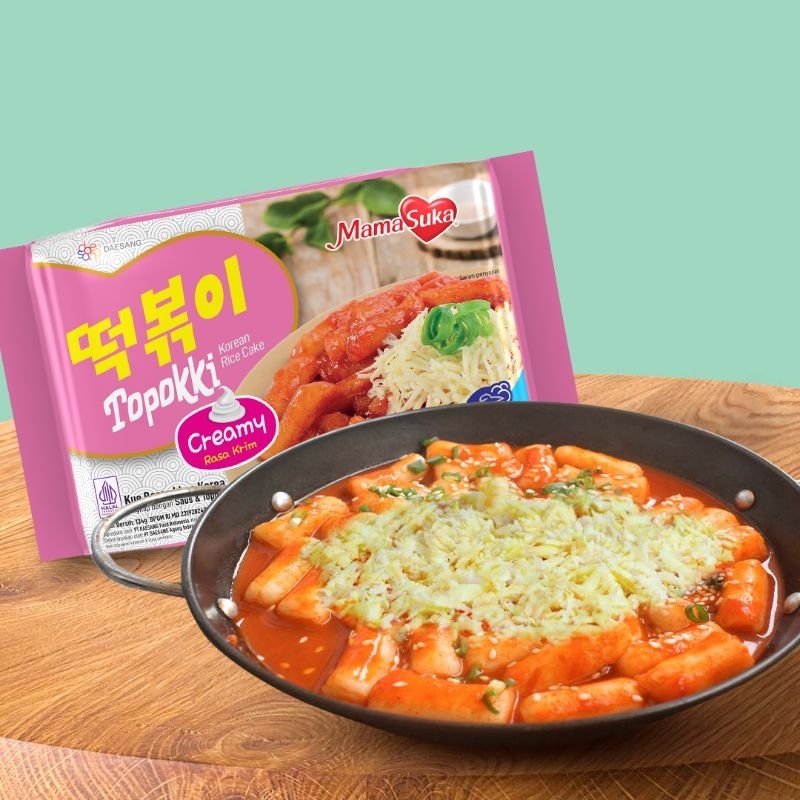 

MamaSuka Topokki Instan Creamy 134gr