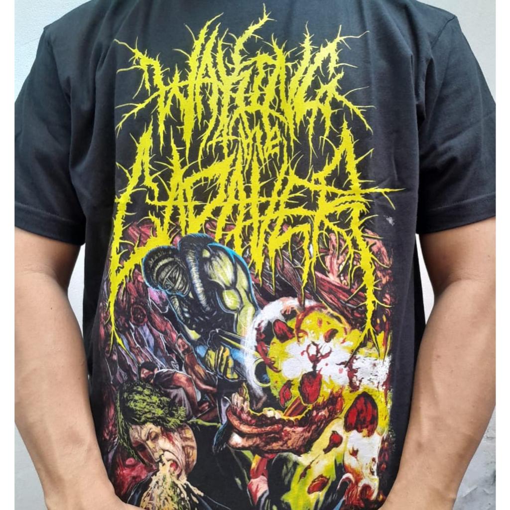 ORIGINAL TSHIRT WAKING THE CADAVER - Perverse Recollections Of A Necromangler