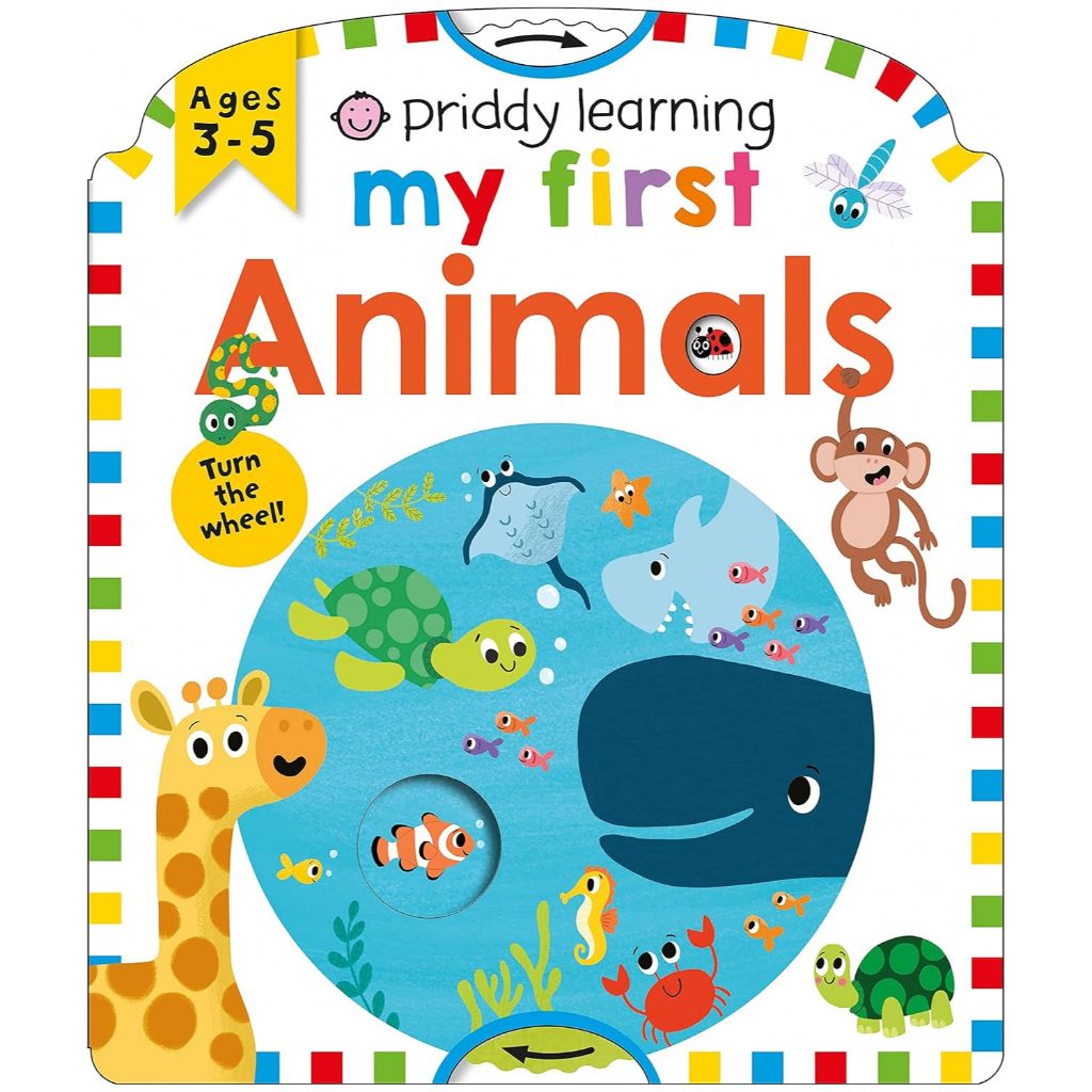 Priddy Learning My First Animals Board Book