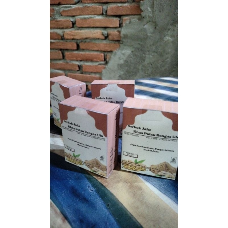 

Minuman Serbuk Jahe khas Pulau Rengas Ulu