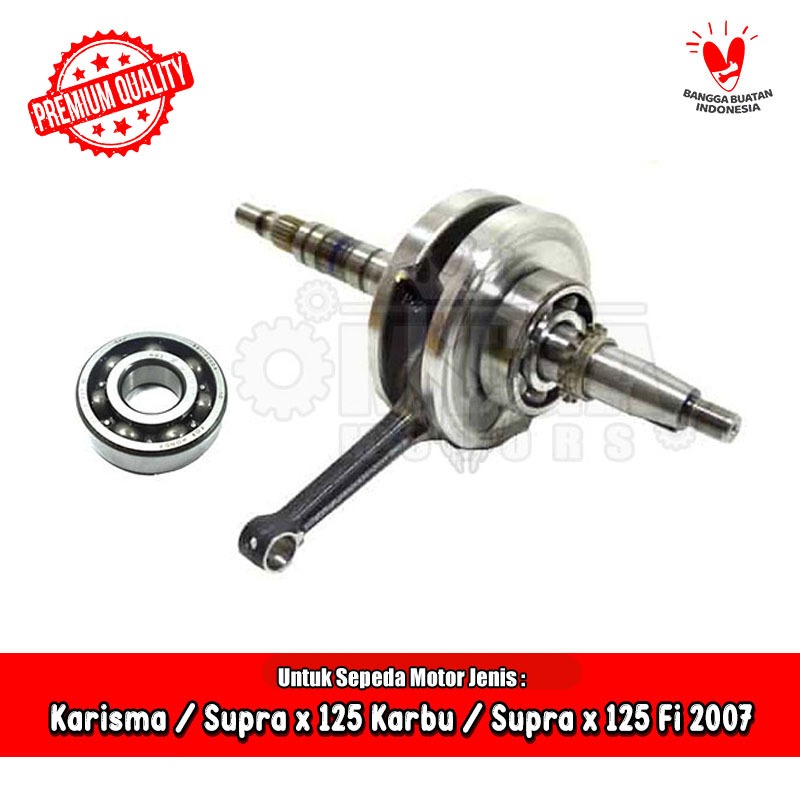 Kruk As Bandul CrankShaft Honda Supra x 125 Karbu Fi 2007 Karisma KPH KTM