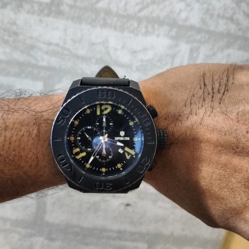 jam tangan EXPEDITION type E6393M FULLBLACK