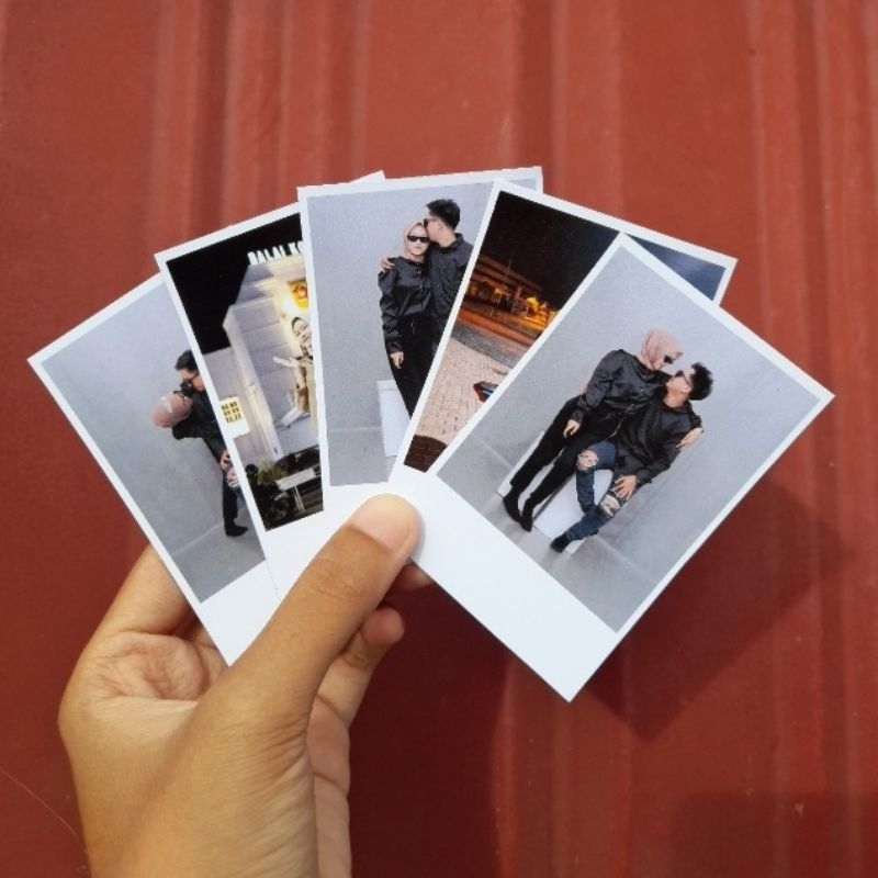 (OPEN RESELLER)Cetak print Foto Polaroid Square Wide Fotobox Photo Strip/Foto Strip