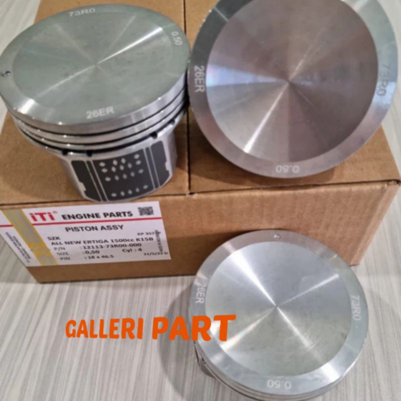 PISTON SEHER NEW ERTIGA 1500 k15B 1 SET 4 PISTON