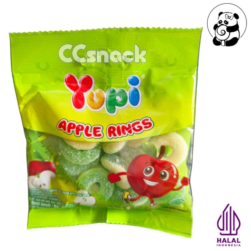 

YUPI APPLE RINGS MINI 45 GR