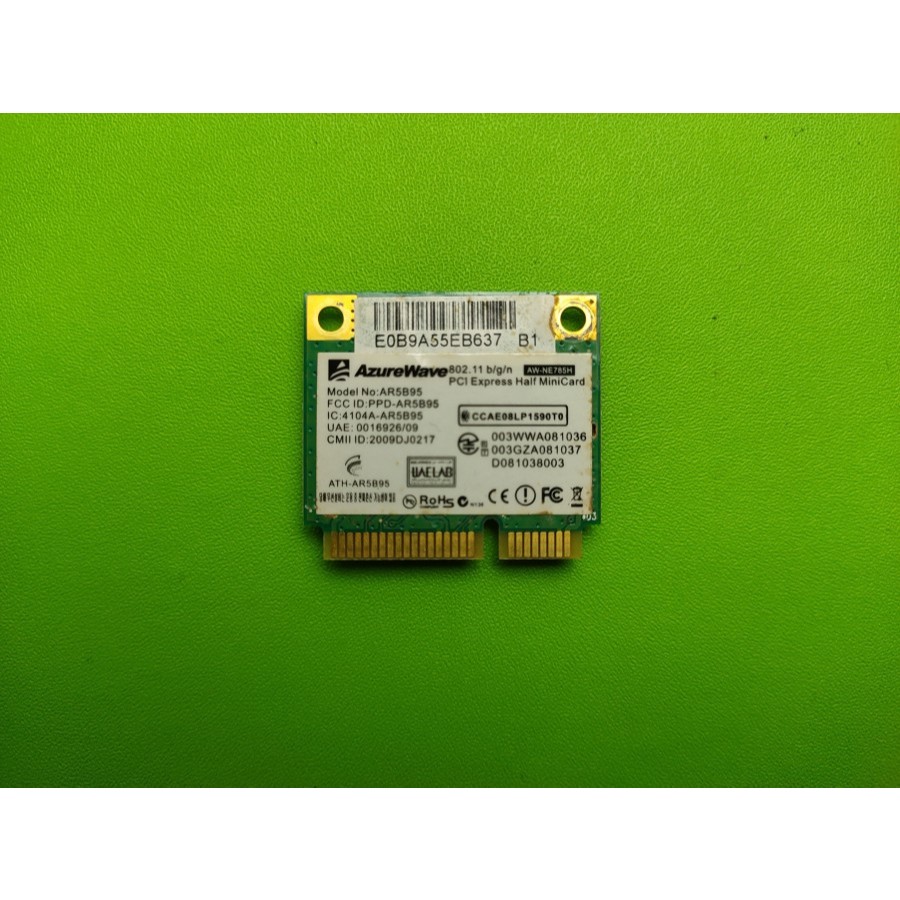 ET21 WFI-AZE-2 Internal Card WiFi LAPTOP Chip AzureWave AR5B95 4104A-AR5B95