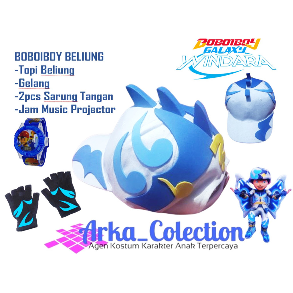 Topi BOBOIBOY BELIUNG BOBOIBOY WINDARA
