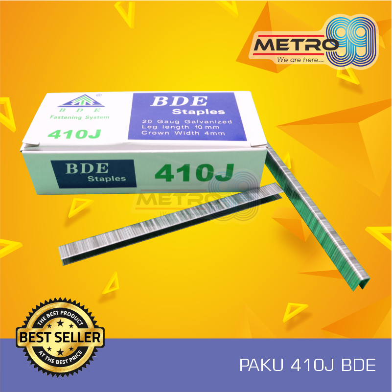 410 J (ISI GUN U 10MM) / ISI U NAIL PANJANG