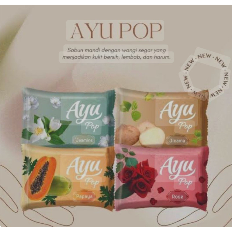 Sabun Ayu Pop Natural Charming Beauty 65gr