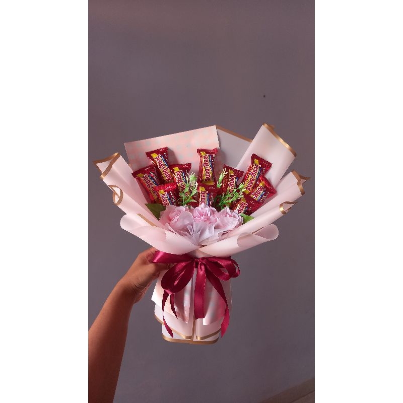 

buket snack/buket beng-beng/buket dilan/ buket ultah/buket wisuda