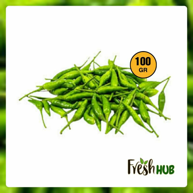 

Cabe Rawit Hijau 100gr