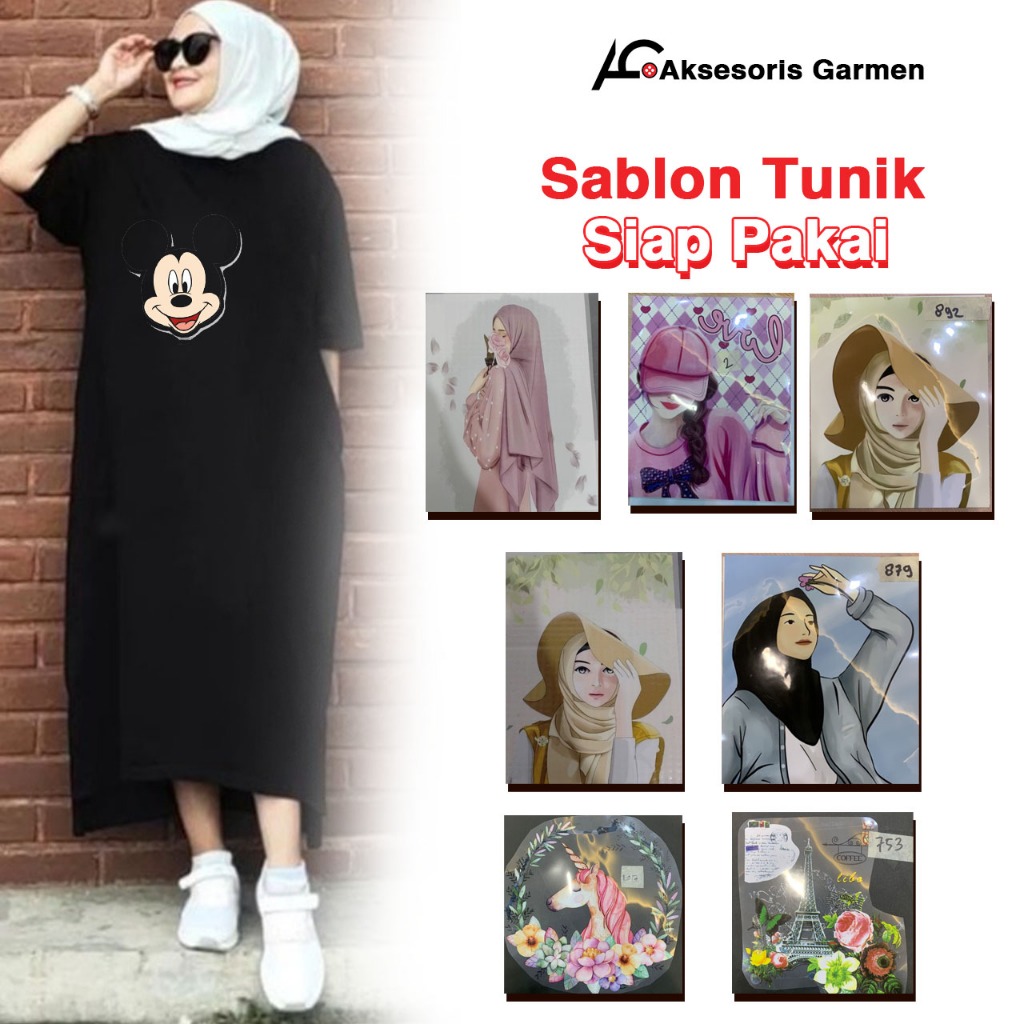 

Stiker Sablon Gosok Siap Pakai Press