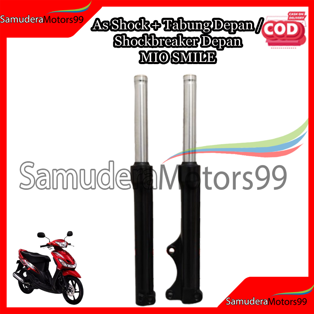 As Shock + Tabung Depan / Shockbreaker Depan MIO SMILE