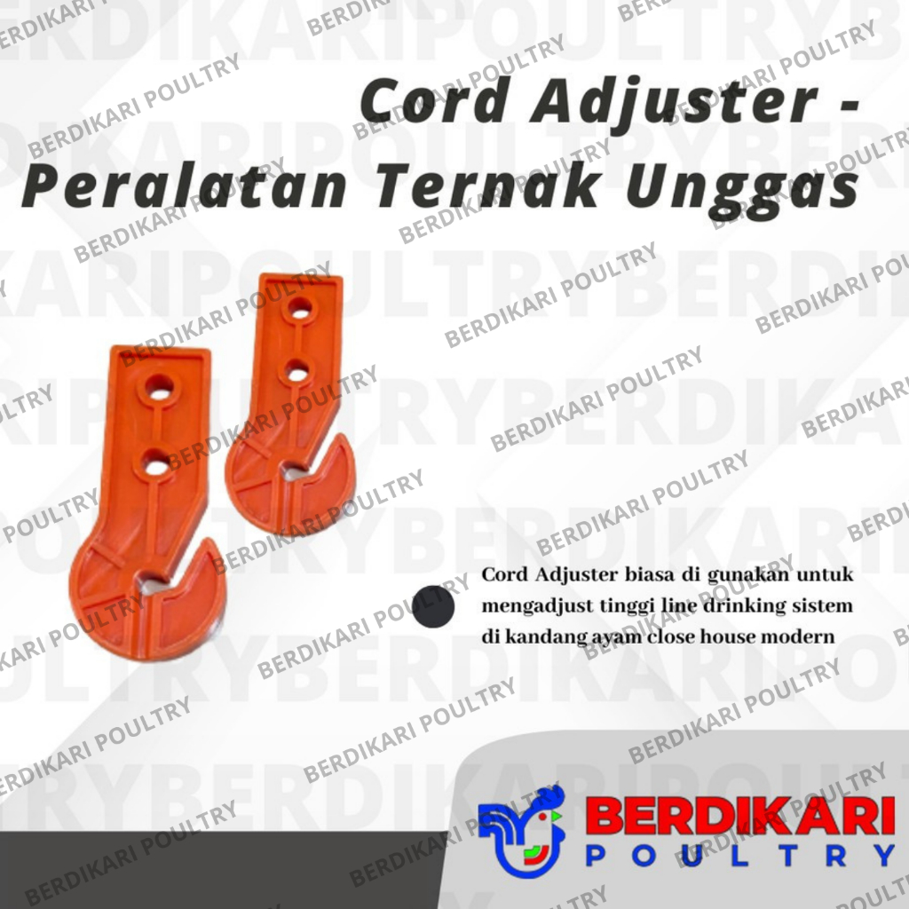Cord Adjuster/Pengatur Ketinggian Drinking System/Tempat Minum Otomatis - Alat Ternak Kandang Ayam