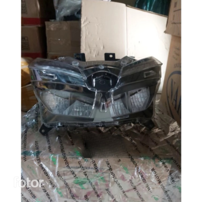 Reflektor Lampu Depan Vario 125 150 Led 2019 2020 2021 Head Lamp Vario 125 150 Led