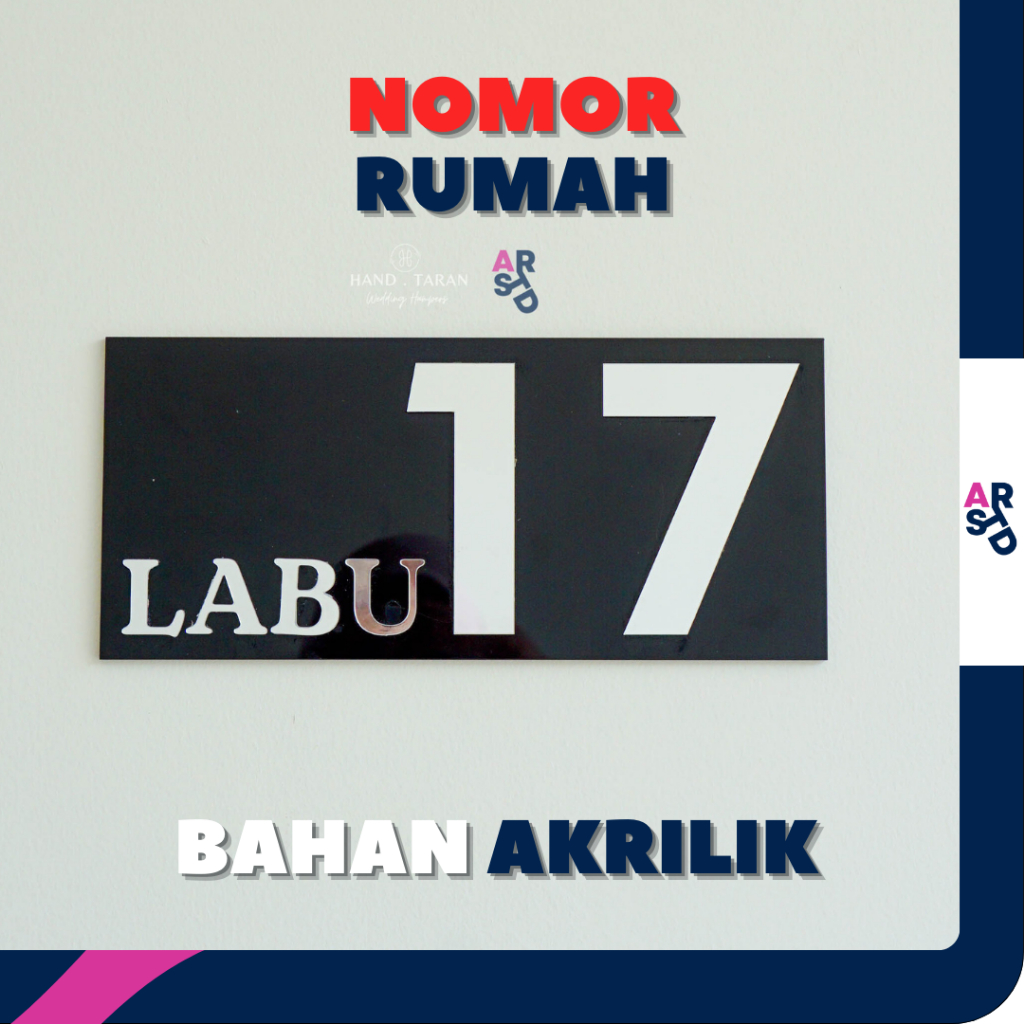 NOMOR RUMAH MINIMALIS TEMPEL