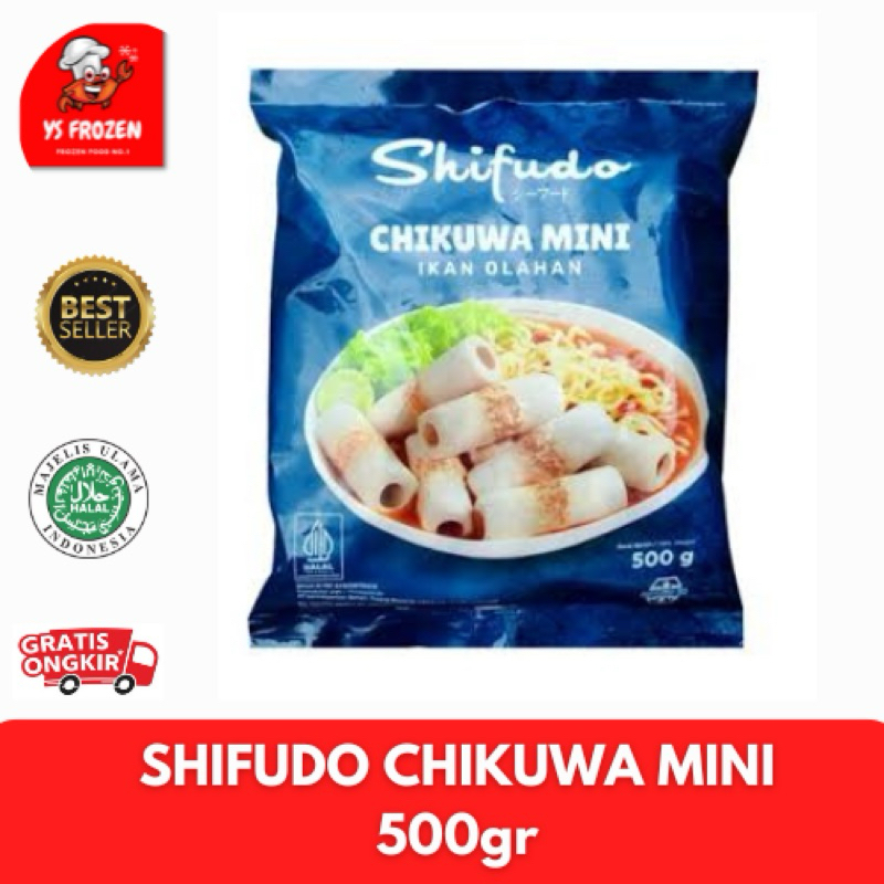 

SHIFUDO CHIKUWA MINI 500gr / YS Frozen Palembang