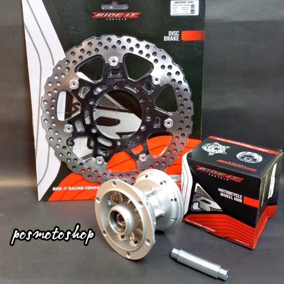 Tromol Depan KLX D-Tracker Set Piringan Cakram PNP cb gl mp tiger dan shok ninja Ride It