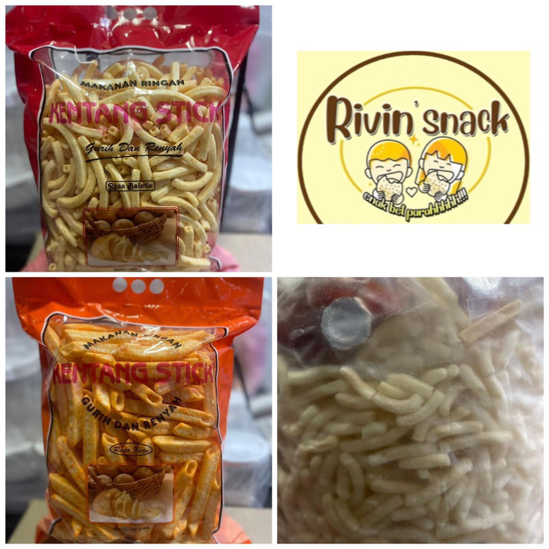 

KENTANG STICK 250gr (SAOS CELUP / BALADO / KEJU / AYAM BAWANG) MERK SARIKAYA