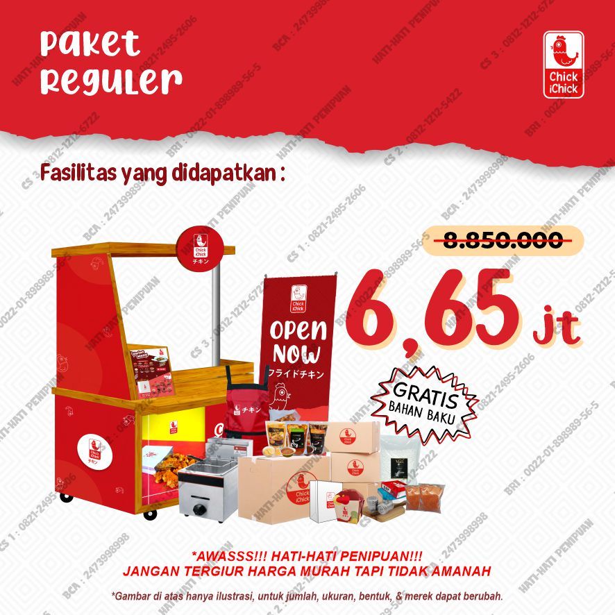 

PROMO Paket Usaha Ayam Shihlin - Paket Reguler