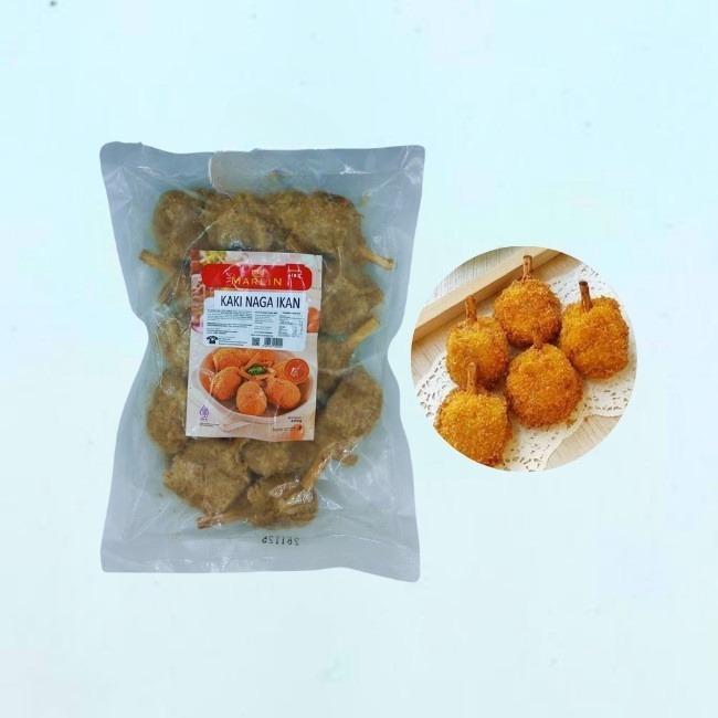 

Kaki Naga Ikan / Udang Cap Marlin 168 500gram
