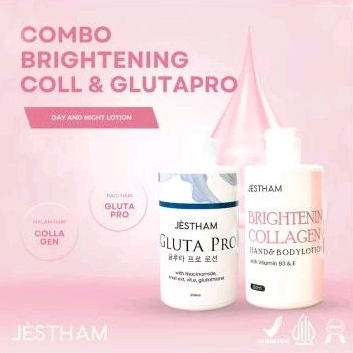 Jestham Combo Brightening Collagen & Gluta Pro Body Lotion Jestham