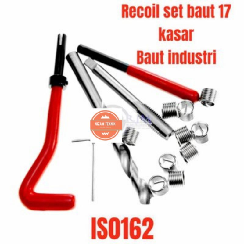 recoil set m12x1.75 recoil baut 17 kasar baut industri bukan recoil m6x1.0