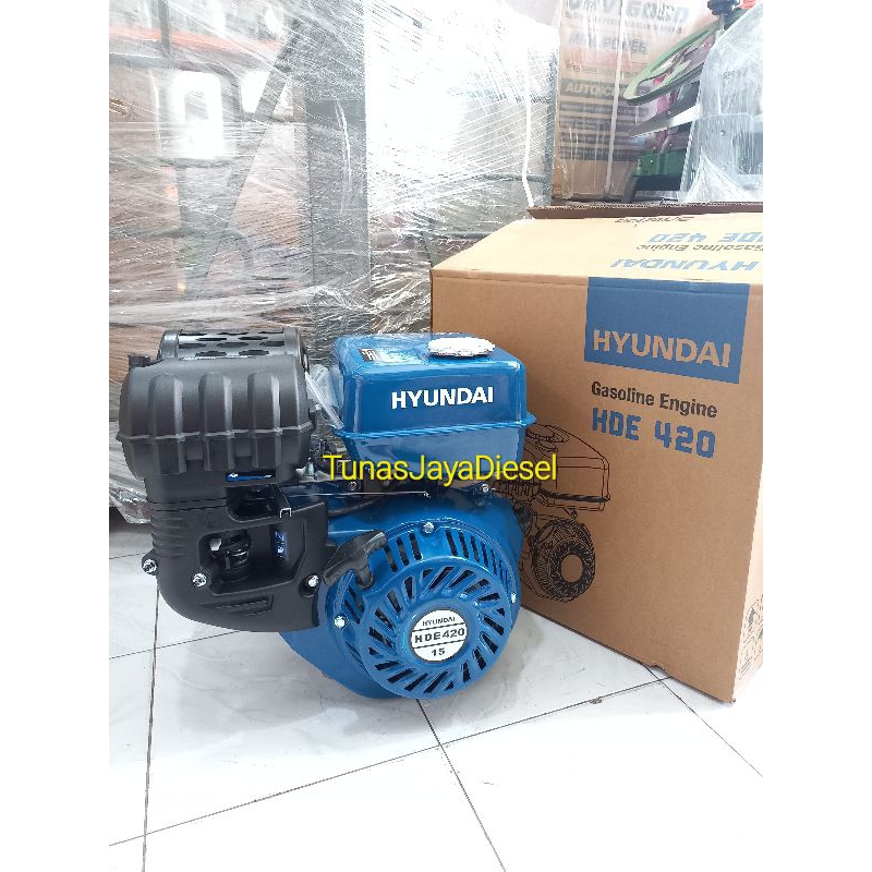 HYUNDAI HDE 420/15Hp Gasoline Engine / Mesin Penggerak