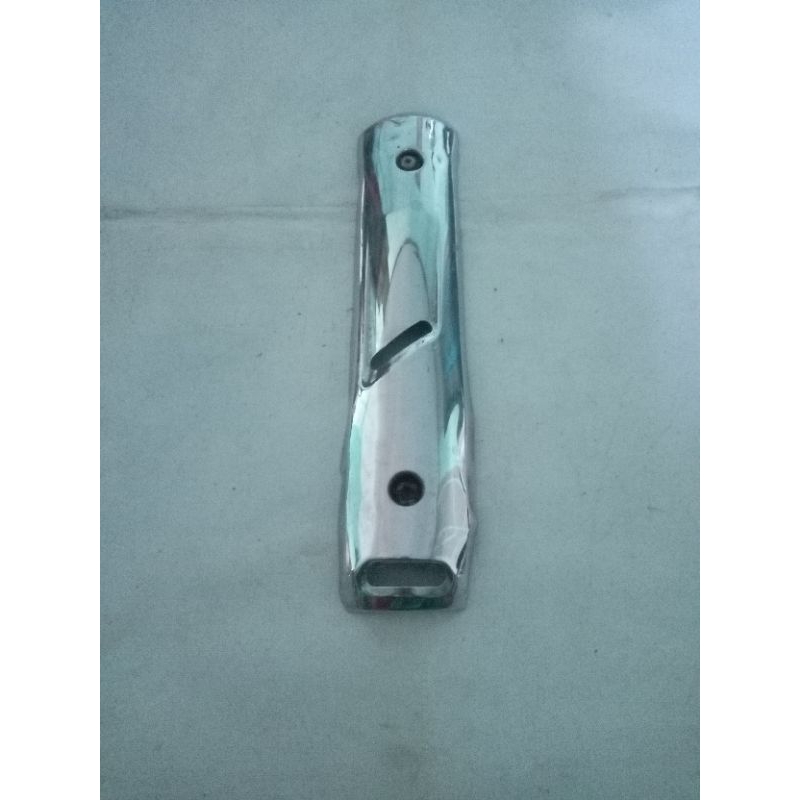 cover tameng tutup knalpot yamaha vega r new original second copotan